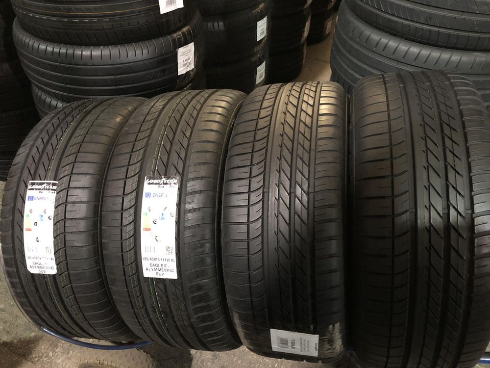 285/45/19+255/50/19 R19 Goodyear Asymmetric RSC 4шт нові