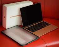 Apple Mac Book Air A2337 Gold ZESTAW Opakowanie Ładowarka Obudowa