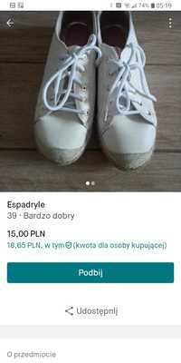 Espadryle damskie