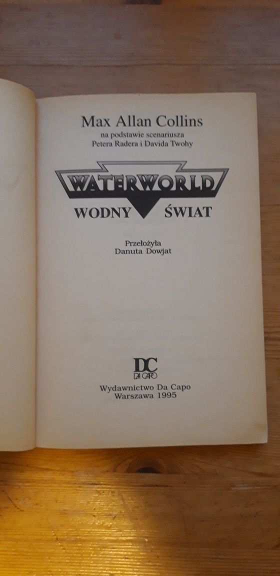 Książka Waterworld - Wodny Świat, Max Allan Collins