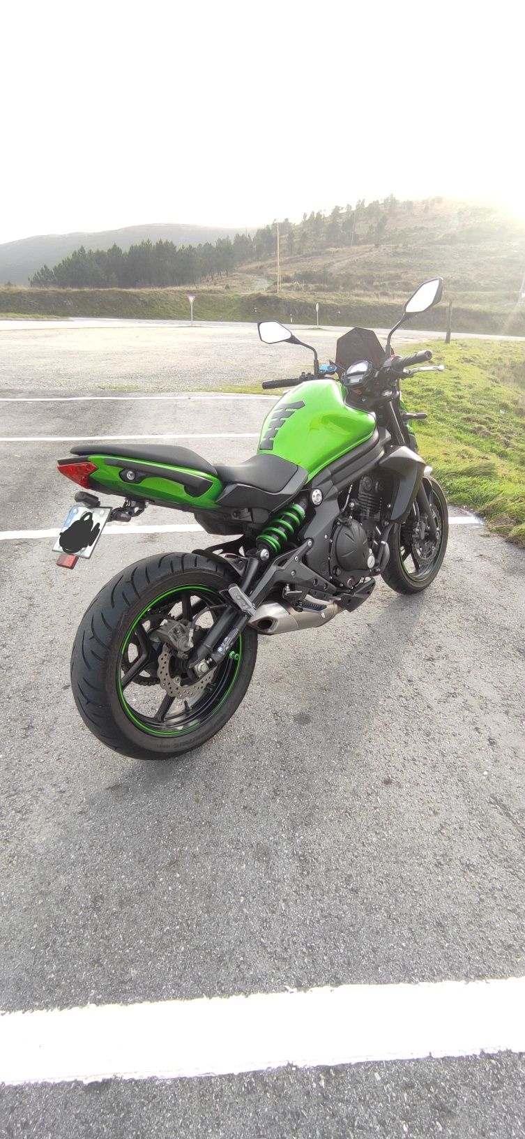 Kawasaki er6n 53kw