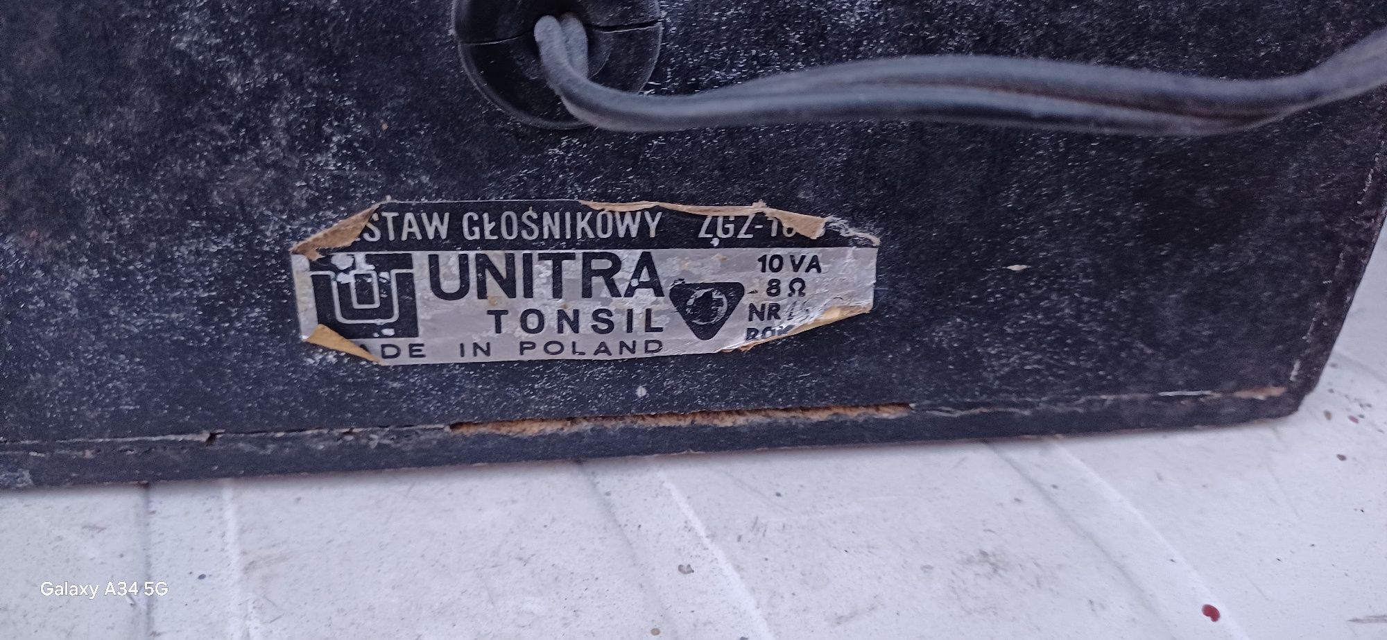 Kolumny unitra zgz 15c całkiem sprawne