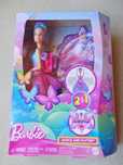 Barbie Motylkowa baletnica 2 w 1 Lalka z magiczną przemianą