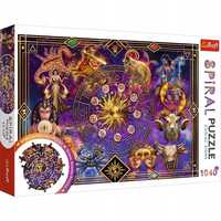 Puzzle 1040 Spiral Znaki Zodiaku Trefl, Trefl