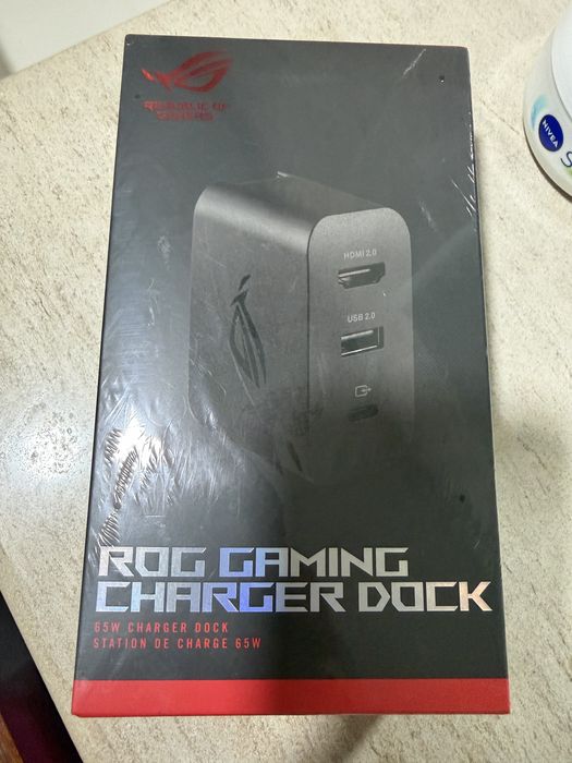 Carregador original 65w asus rog ally selado