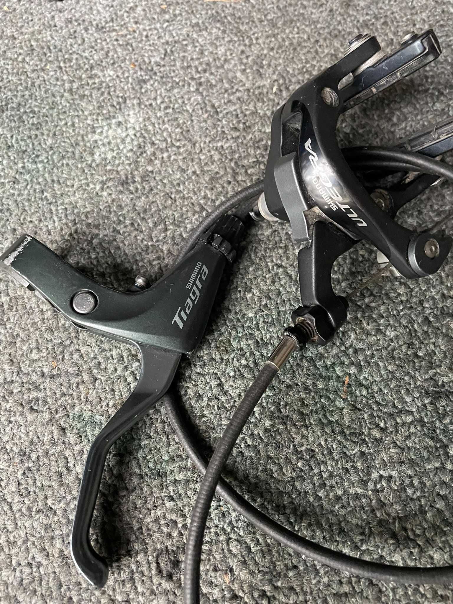 Hamulec szosowy Shimano Ultegra i klamka Tiagra