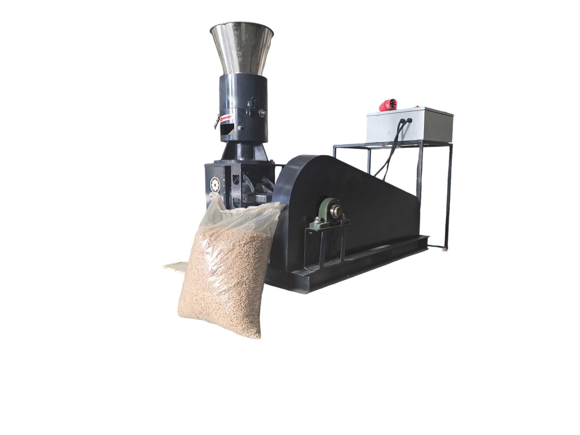 PELECIARKA 7,5kW rolki ruchome wolnoobrotowa