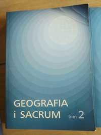 Książka Geografia i sacrum tom I i II