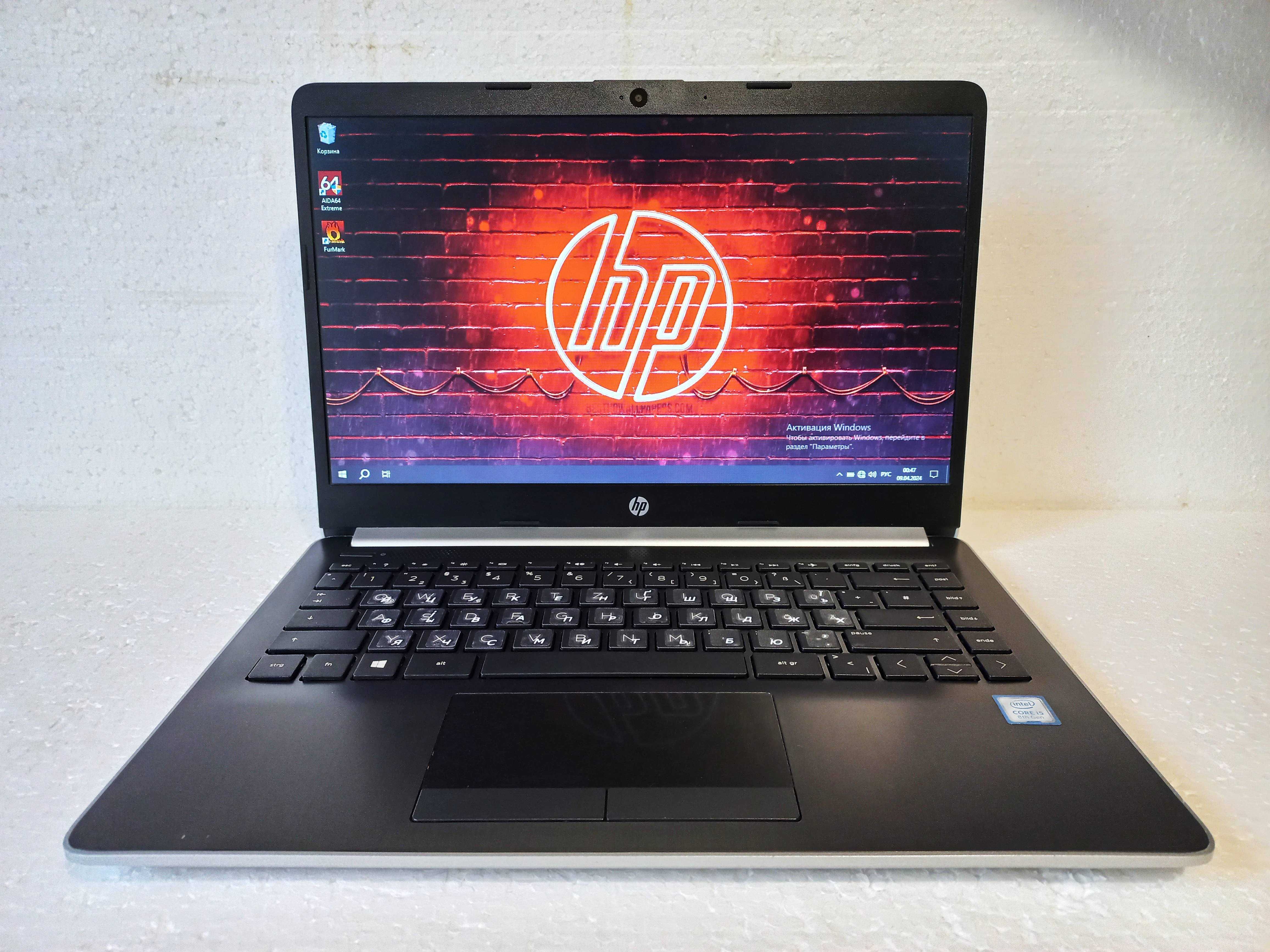 14" Экран!!  Игровой HP Laptop 14 + (Core i5 8" го покол.) + 8 ГБ DDR4