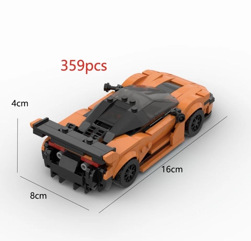 Klocki wzór LEGO McLaren GT Autko Samochodzik Car