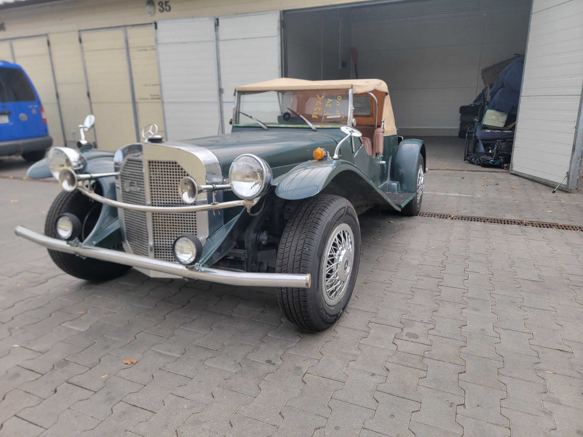 Mercedes Gazelle 1929 REPLIKA zamiana