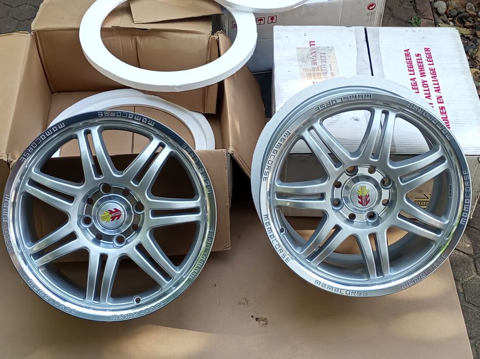 2 sztuki Felgi aluminiowe MOMO CORSE 16 cal 4×1143 ET 35