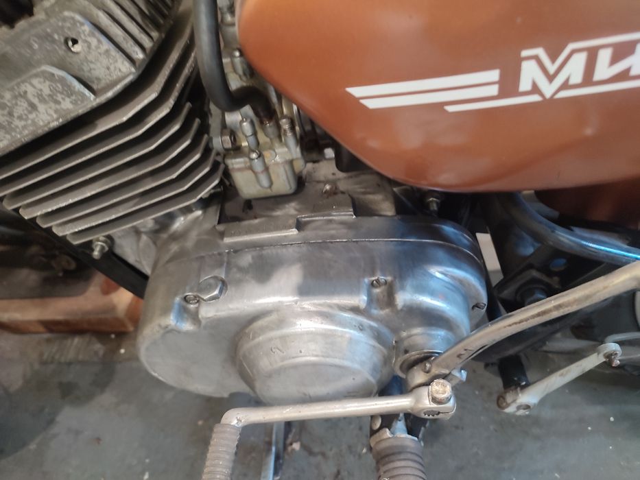 Мотоцикл "Минск" после реставрации