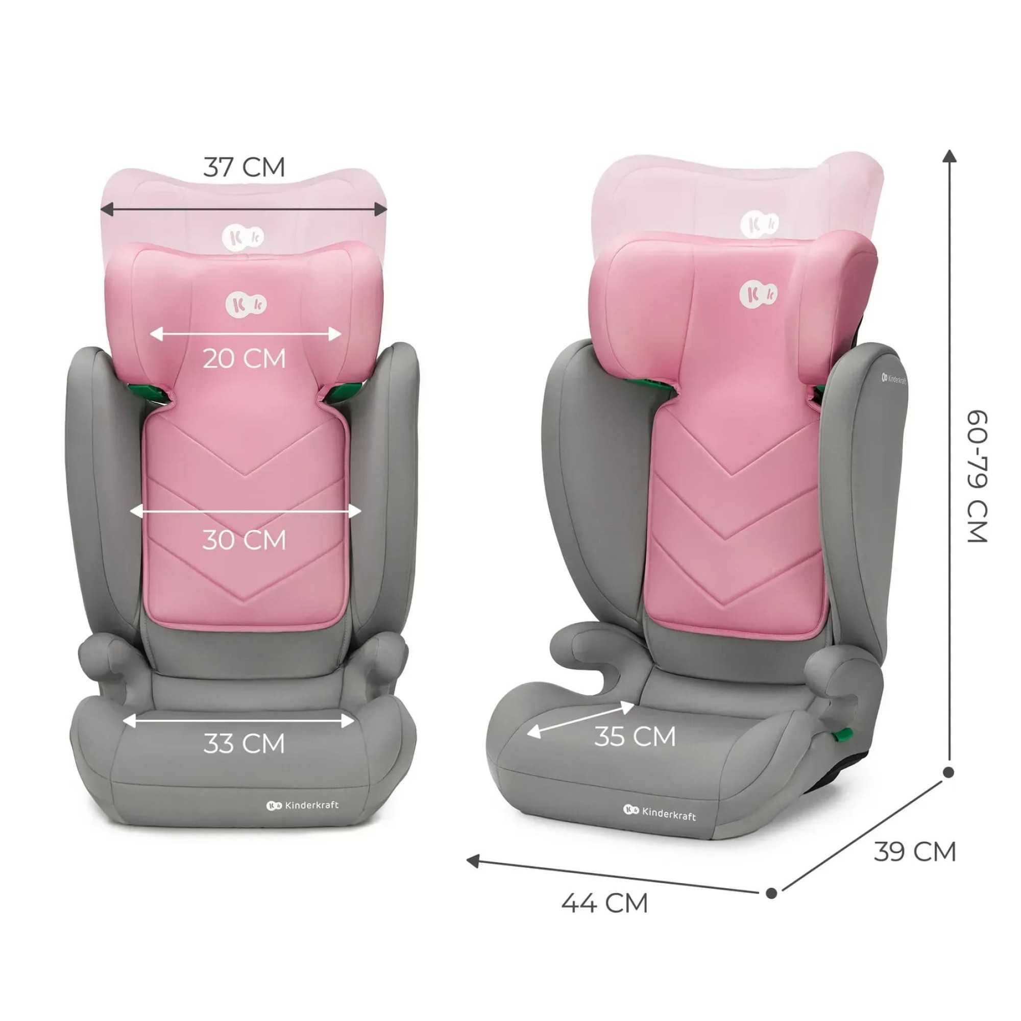 Автокрісло Kinderkraft i-Spark 4 кольора є