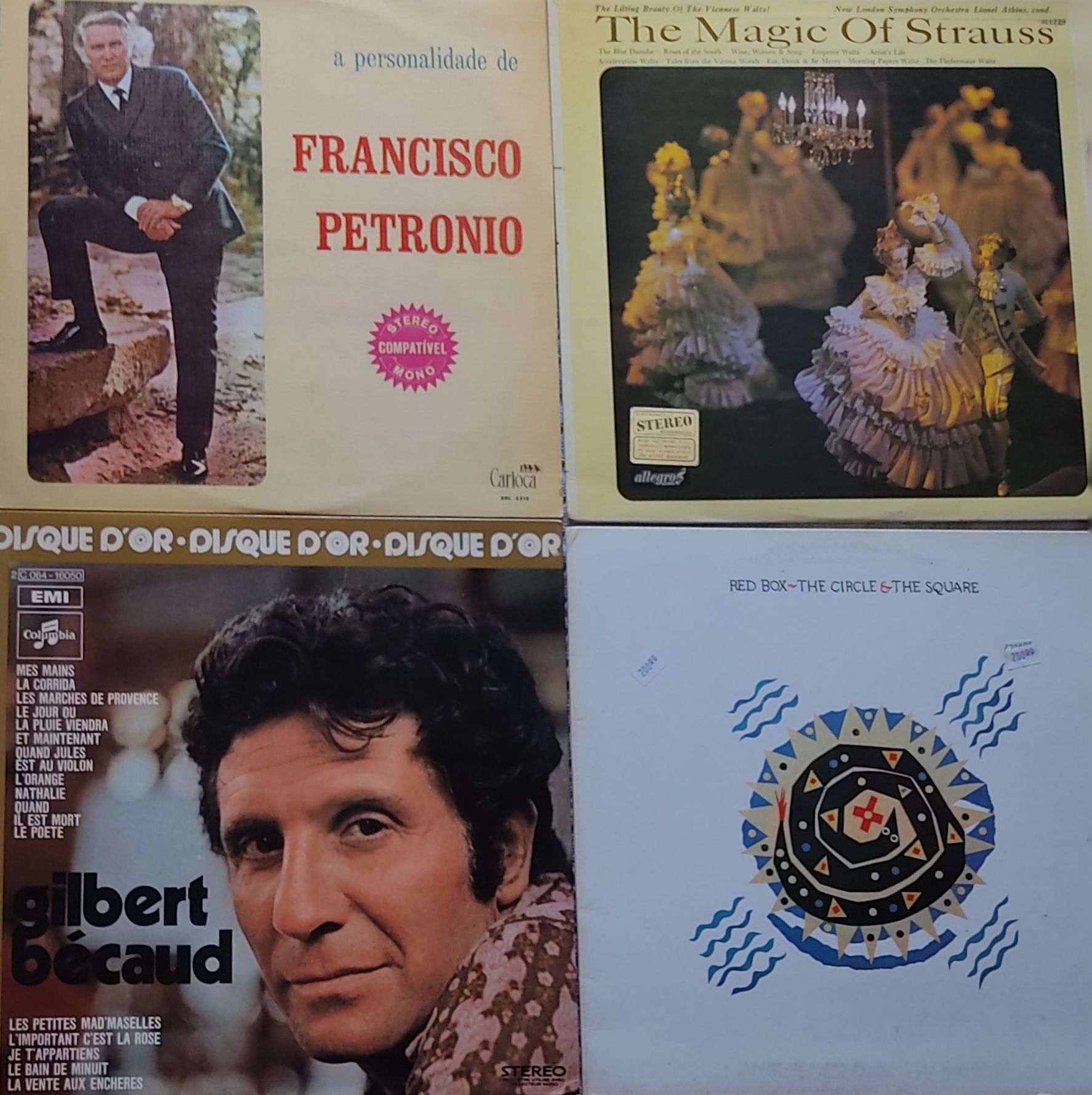 Vinil discos Lp anos 60 e 70