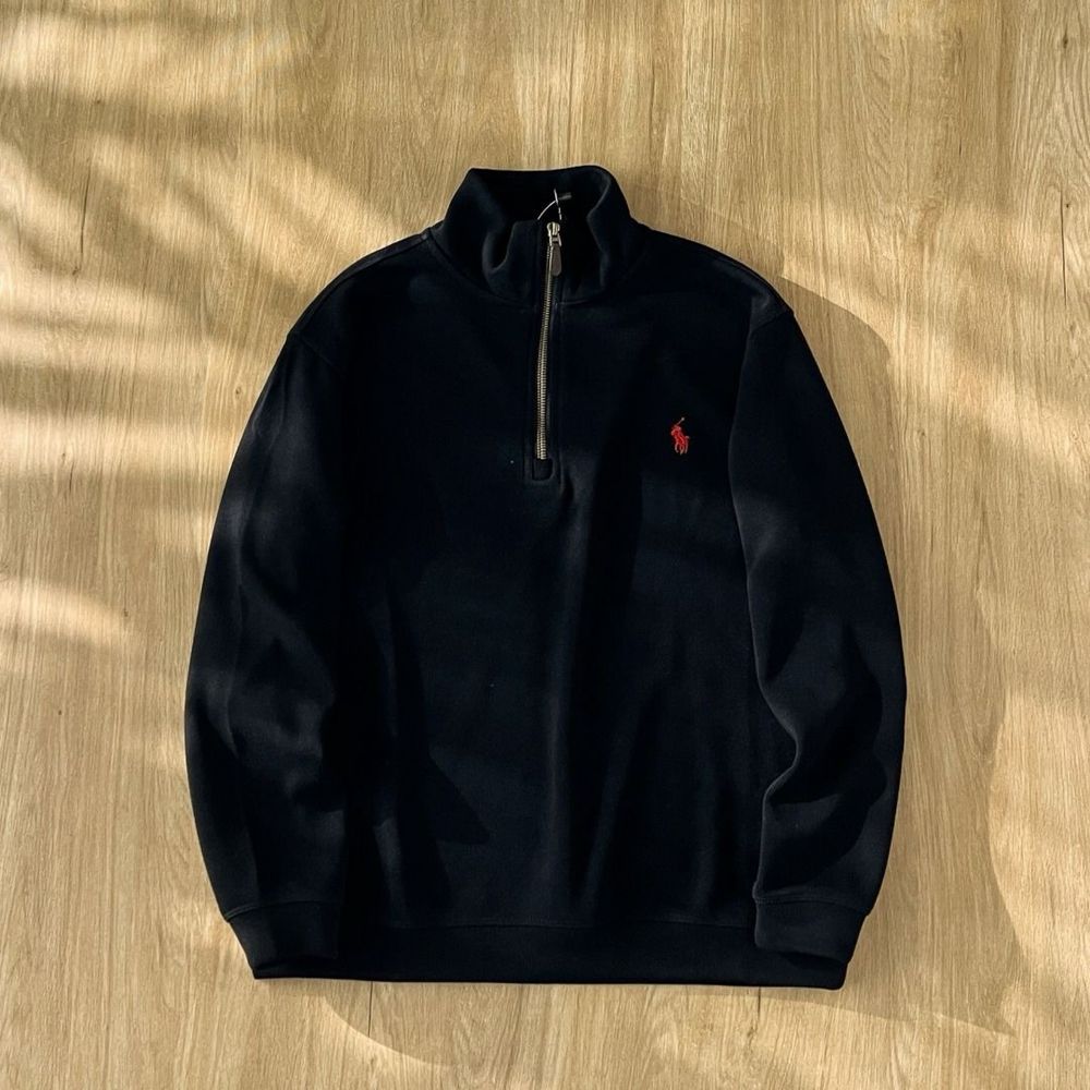 Зіп худі Polo Ralph Lauren 1/3 zip hoodie | кофта old money