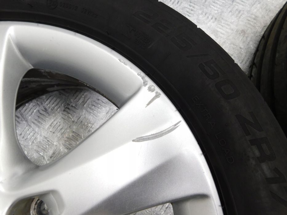 felgi aluminiowe 5x115 17x7 opony 225/50 zr17 - opel astra iv j