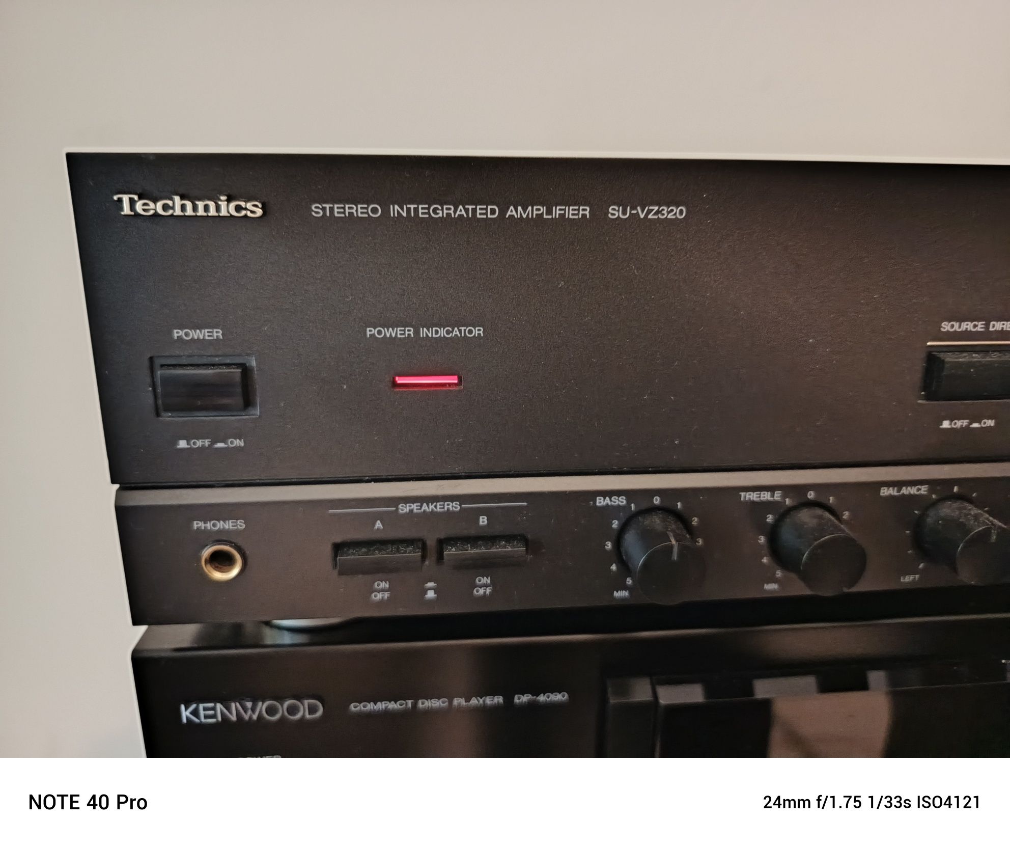 Technics wzmacniacz.