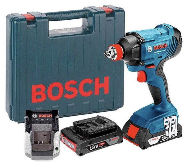 Гайковерт  Bosch GDX 180 /2 ак + зарядний
