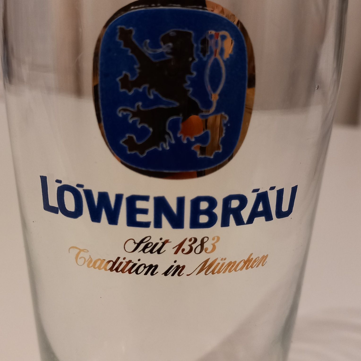 Szllanka Kufel do piwa Löwenbräu