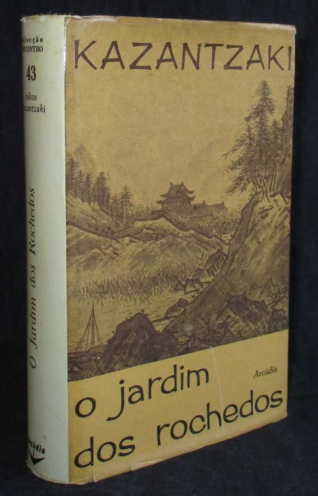 Livro O Jardim dos Rochedos Kazantzaki Arcádia