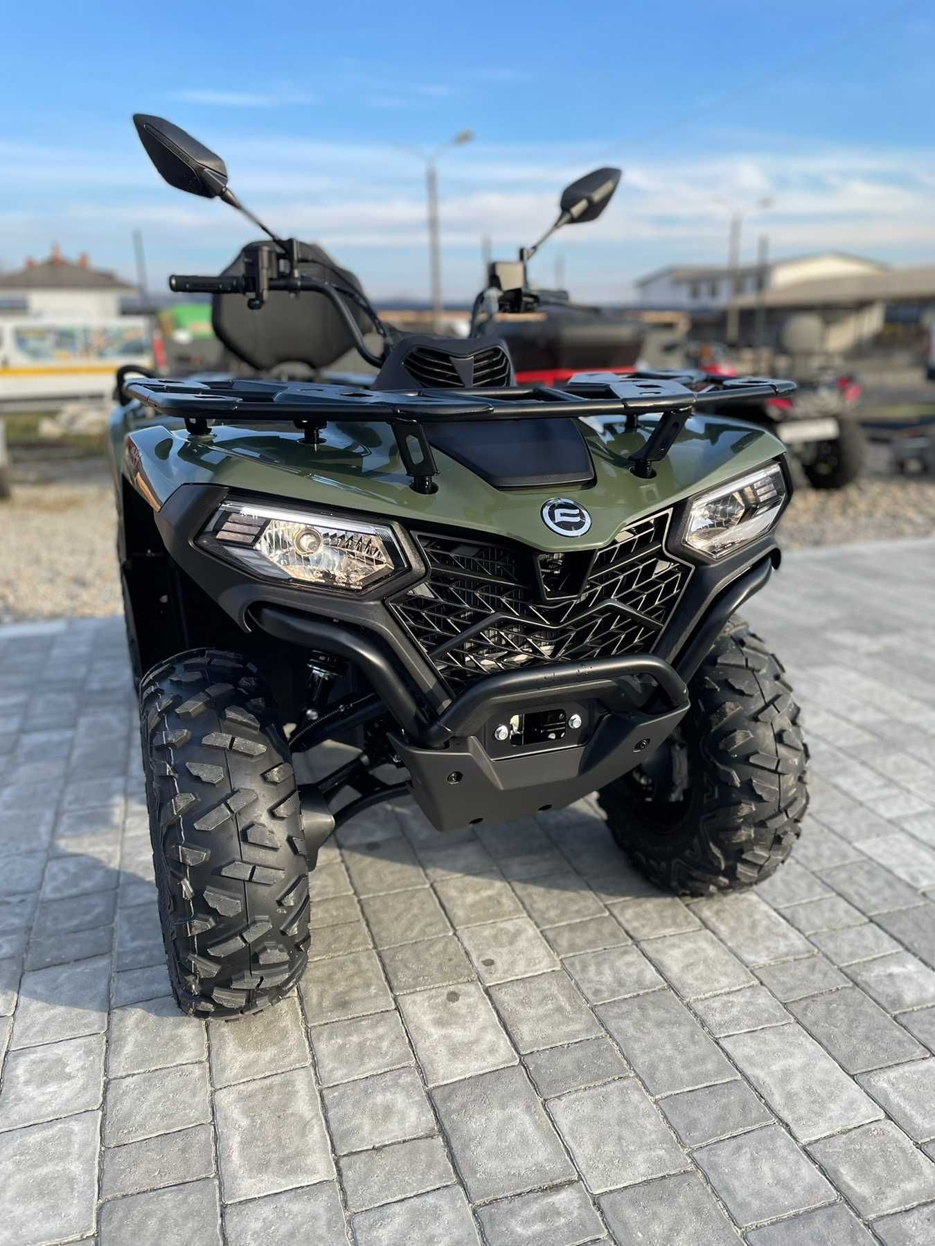 Квадроцикл CFMOTO CFORCE 450L Base Hunter Green 2025