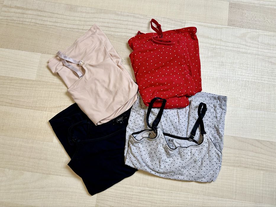 4x koszulka do karmienia H&M 34/36 Newlook S