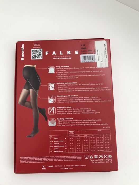 Колготки для беременных Falke и Giulia 20 den и 100 den 3-ка чёрные