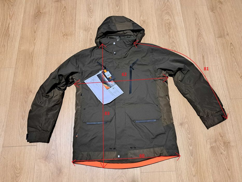 Komplet zimowy Graff myśliwski kurtka, spodnie, podpinka, rozm. M/L