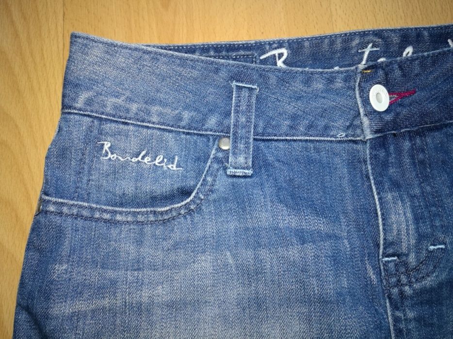 Spódniczka mini BONDELID roz. S jeansowa z laicrą , spódnica