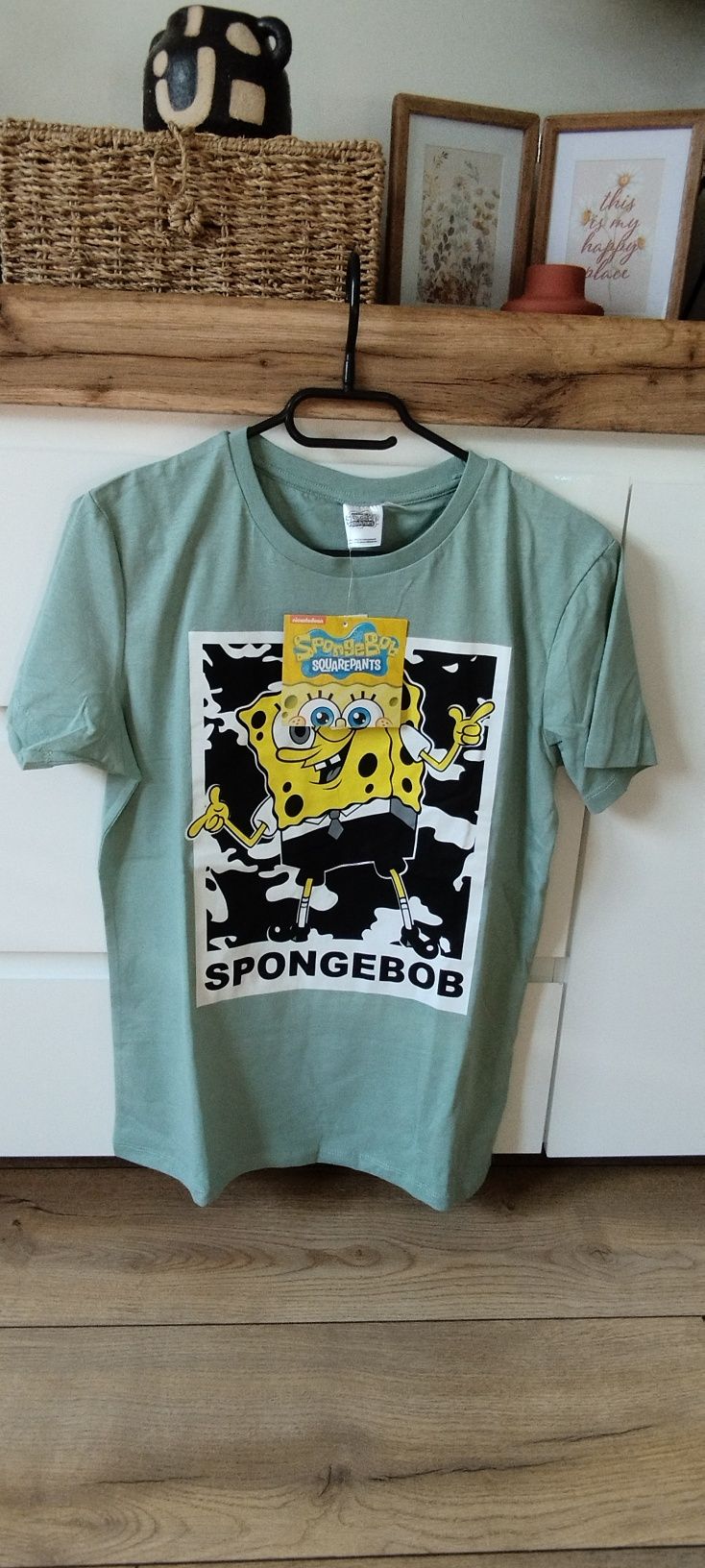 T-Shirt koszulka chłopięca SpongeBob rozmiar 170 cm