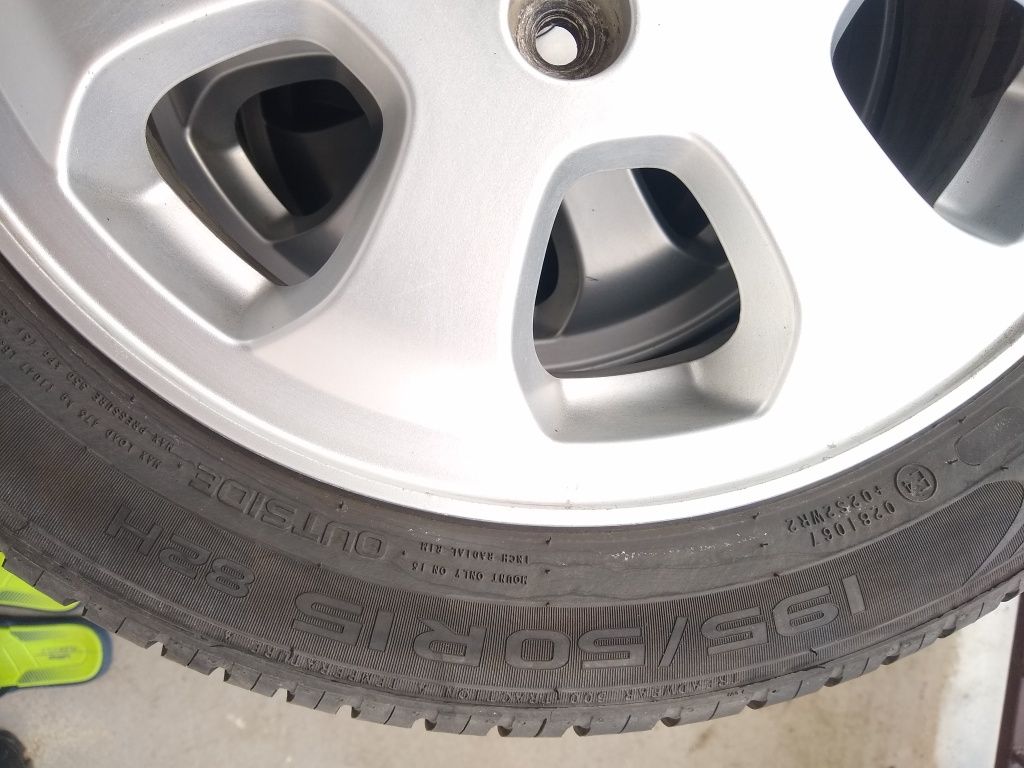 Koła letnie alu Mitsubishi 195/50 R15