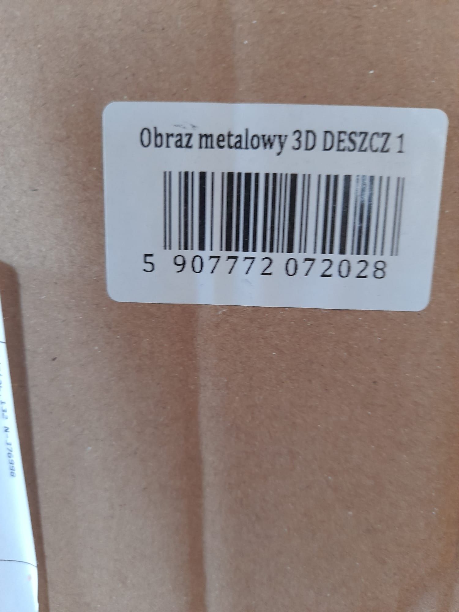 Obraz Metalowy 3d