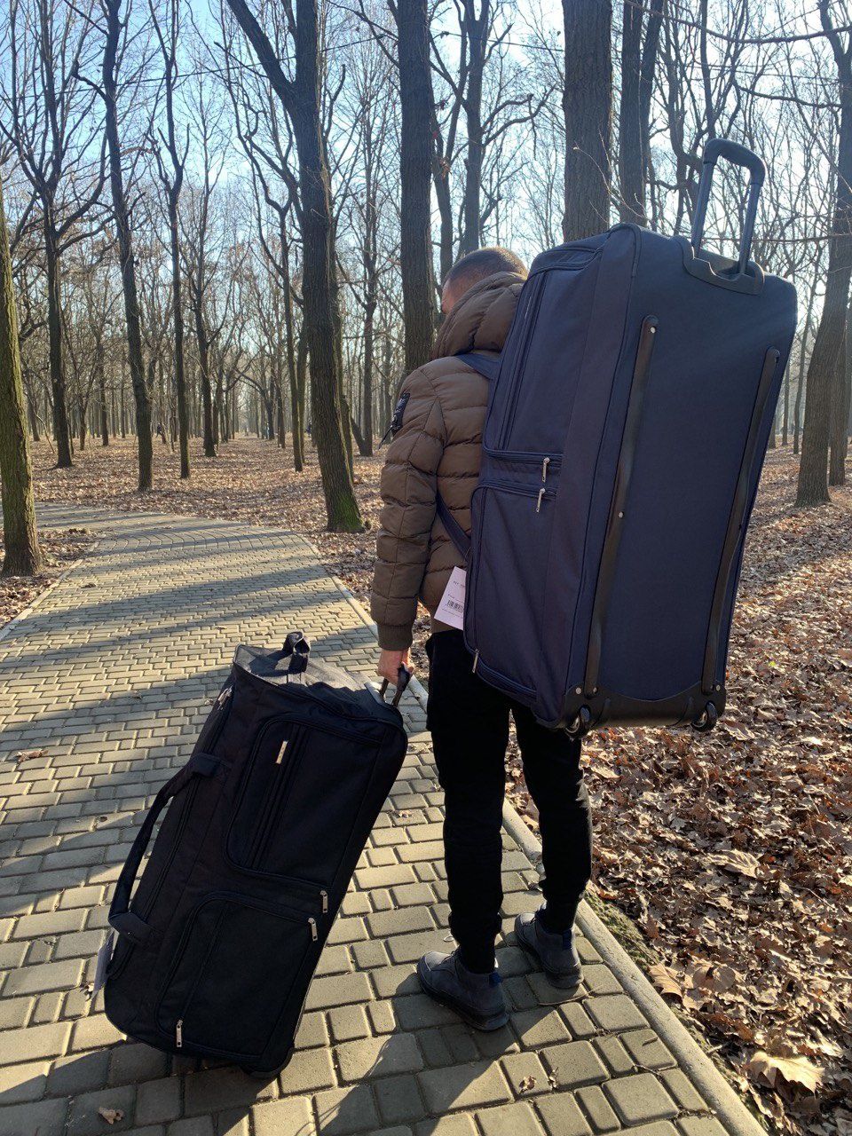 Сумка - чемодан огромная великан 140 литров Париж! Акция