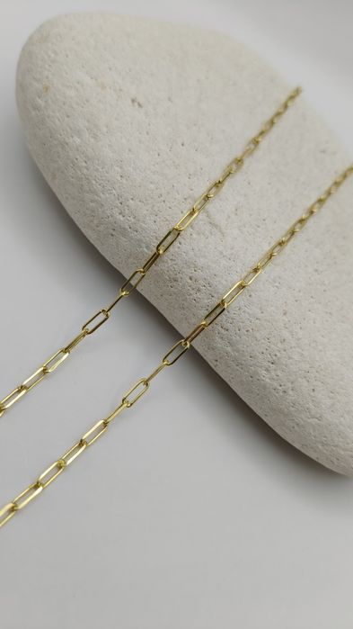 Złoty Łańcuszek Spinacz Pr.585 Nowy Zapraszamy