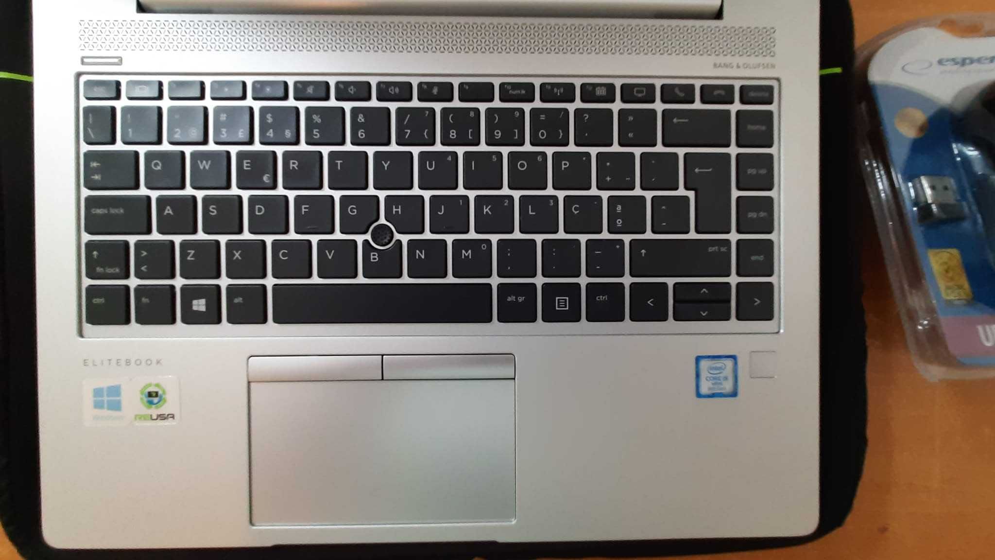 HP EliteBook 830/840 G5 de 13,3"ou 14" 8ªG|I5|16G-Dr4|NVMe512G|R+M|W11