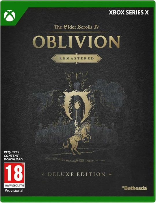 The Elder Scrolls IV: Oblivion Remastered для PS 5 та XBOX Series X!