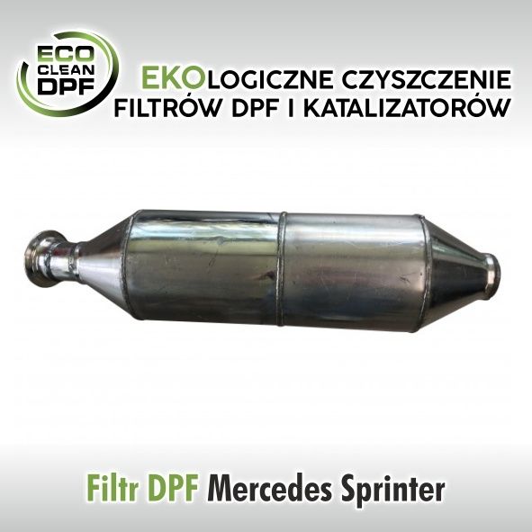 Mercedes Sprinter Filtr cząstek stałych DPF, FAP, SCR katalizator