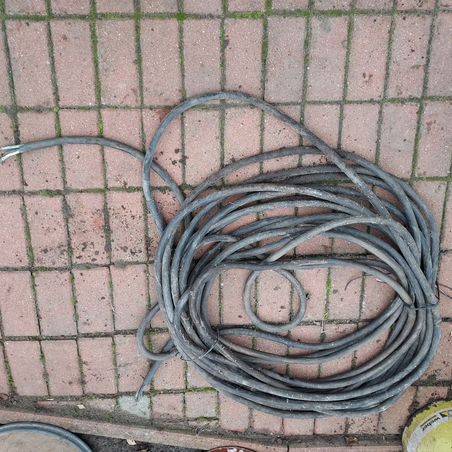 przewód elektryczny III fazowy 3x8mm miedziany