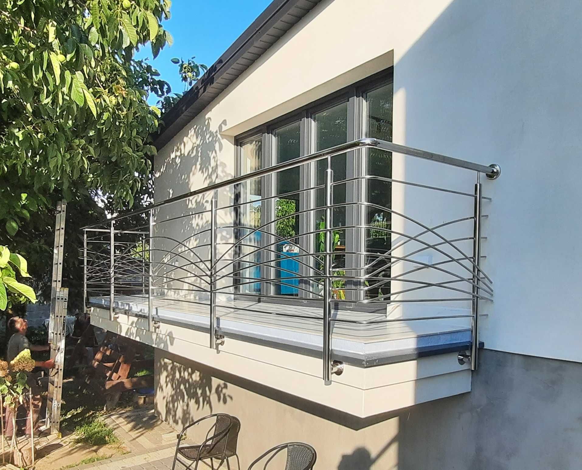 Balustrady ze stali nierdzewnej