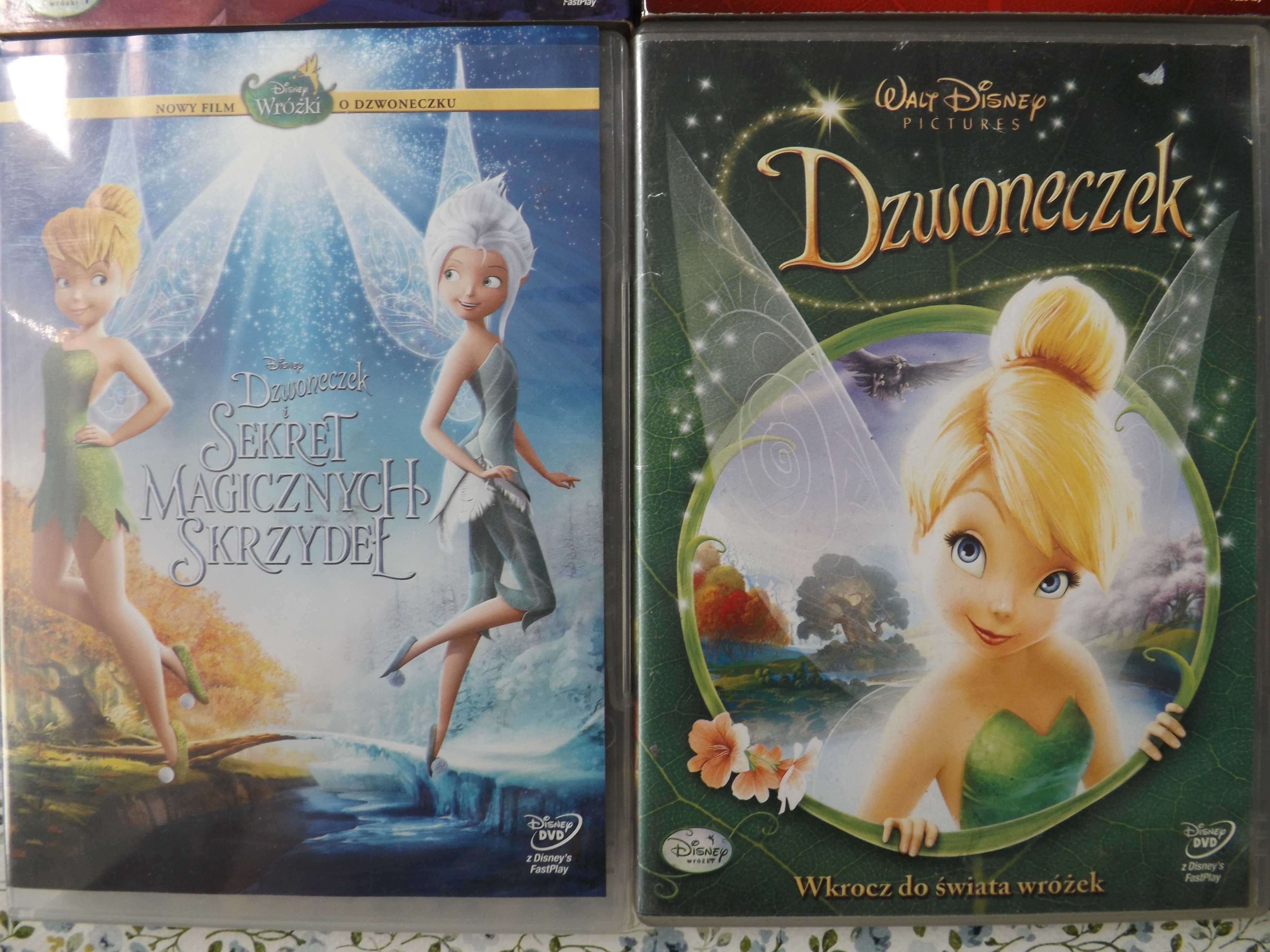 Dzwoneczek bajki disney film dvd