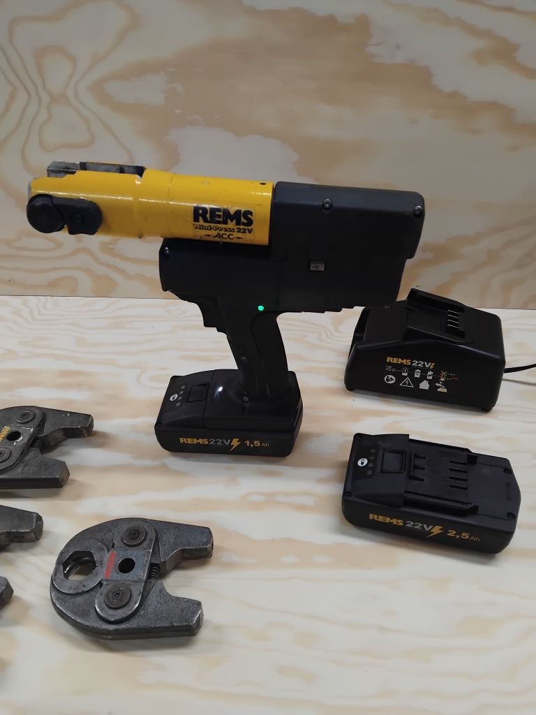 Rems Mini-Press 22v ACC typ 578002 zaciskarka rems zestaw 22v