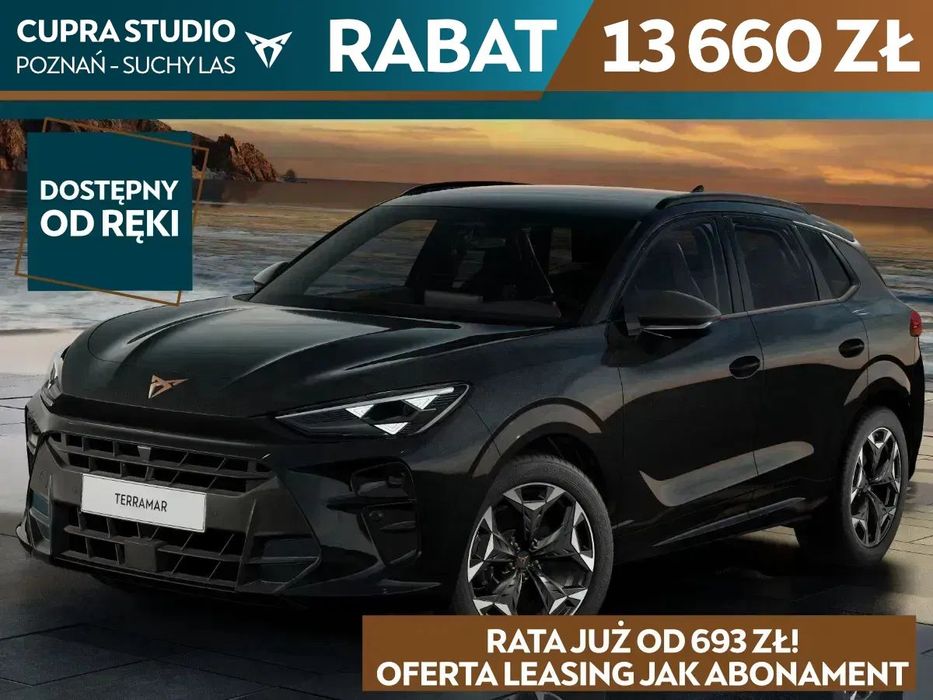 Cupra Terramar VZ 2.0 TSI 265 KM DSG 4Drive RATA 693 ZŁ NETTO!