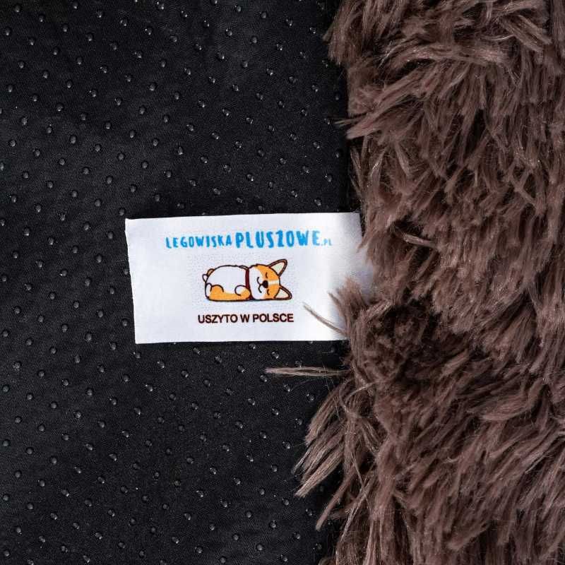 Legowisko  dla psa kota PREMIUM Pluszowa Chmurka Polska Beż Karmel