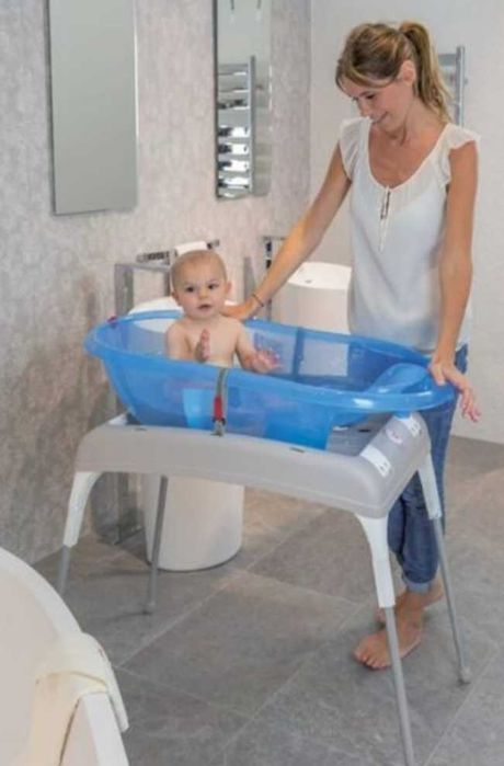 Banheira ok baby e suporte original