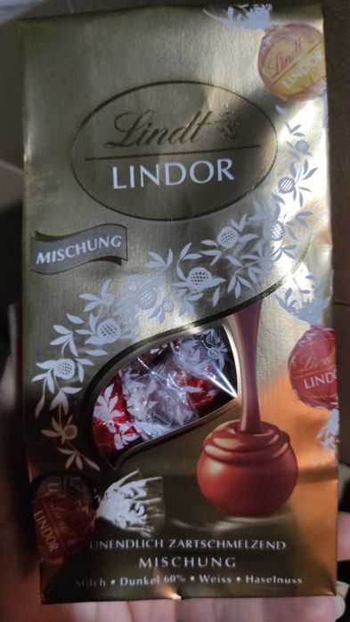 Praliny Lindt czekoladki