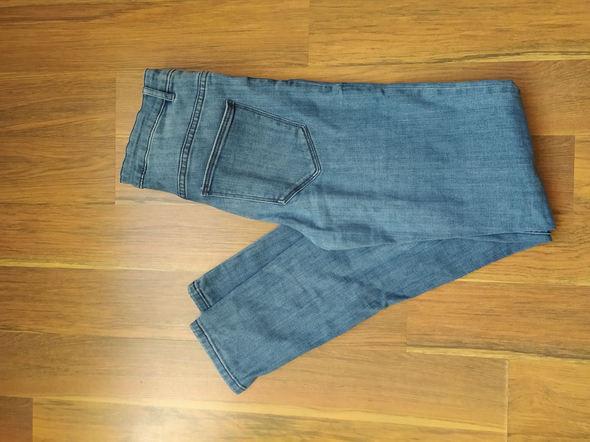 Damskie spodnie jeansowe, jak nowe, super skinny fit. r.36 hight waist