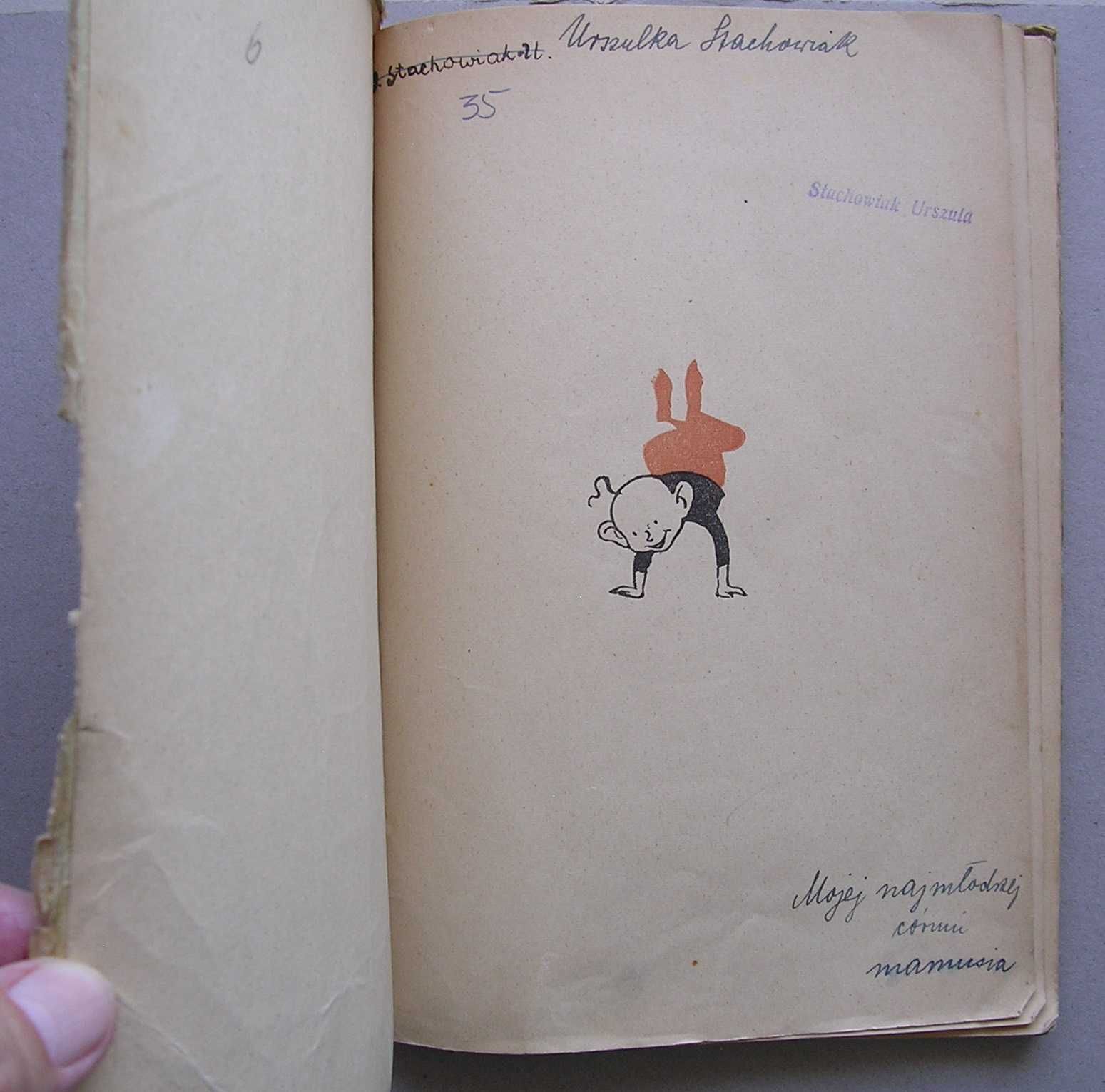 Stara bajka z prl - u Cudaczek wyśmiewaczek z 1947 rok stara zabawka