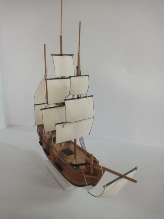 Drewniany model żaglowca FREGATA super jakość!!!