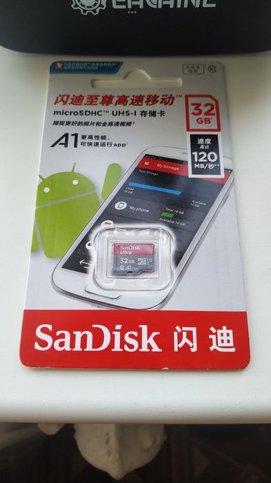 Карта пам'яті Sandisk ultra 32 Gb microSD